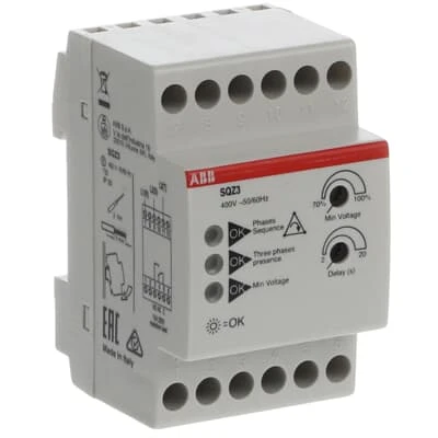 Реле перекоса фаз и падения напряжения SQZ3 ABB 2CSM111310R1331 2CSM111310R1331 ABB