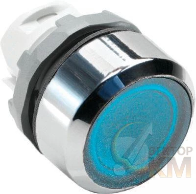 Кнопка синяя MP2-21L с фиксацией с подсветкой ( только корпус ) ABB 1SFA611101R2104 1SFA611101R2104 ABB